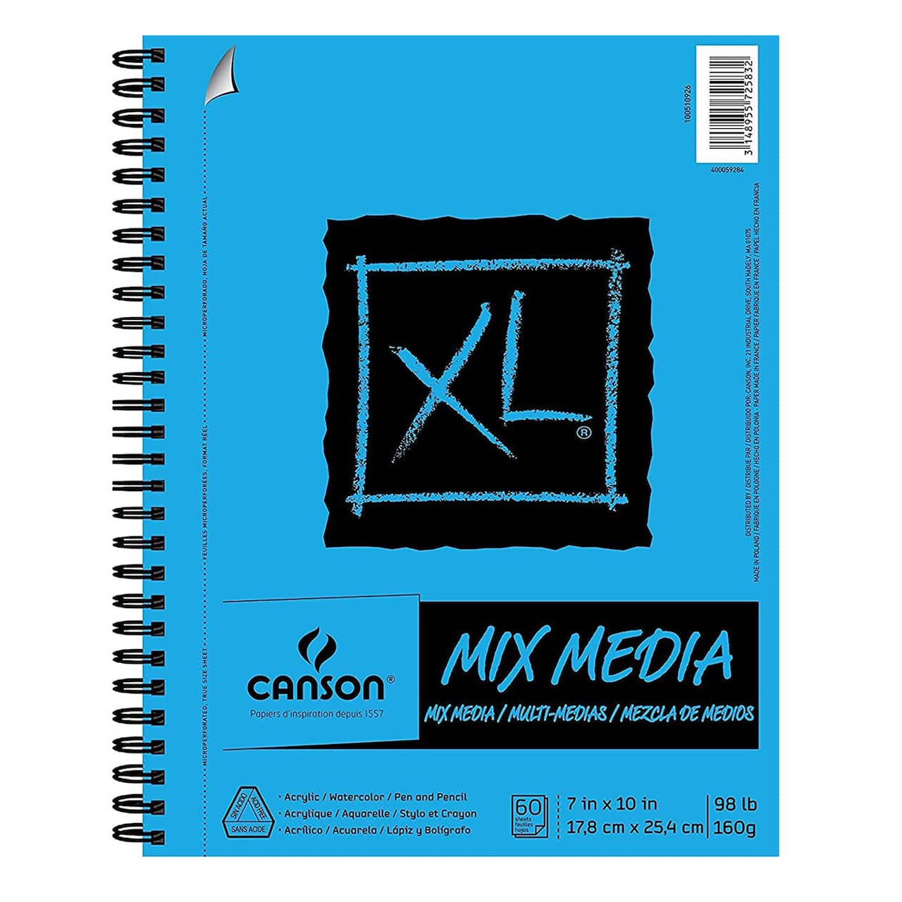 6 Pack: Canson&#xAE; XL&#xAE; Mix Media Pad